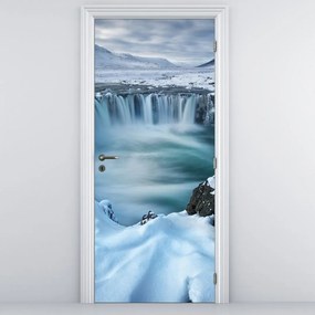 Fototapet pentru ușă - Cascada zeilor (95x205cm)