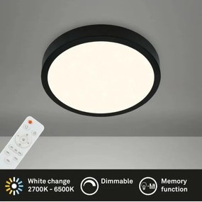 Plafonieră LED dimabilă RUNA LED/18W/230V Briloner 3701-015 + telecomandă