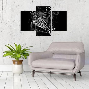 Tablou - Desen în stilul lui Banksy (90x60 cm)