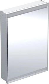 Dulap incastrat cu oglinda Geberit One ComfortLight 60 cm dreapta aluminiu eloxat