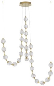 Lustra LED XXL suspendata moderna design elegant BRILLANTE