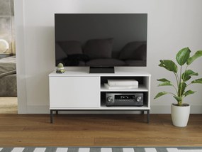 Masă TV Quebec 1D (Alb mat). 1051871