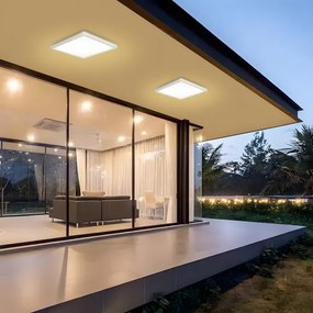 Plafonieră LED pentru baie Brilagi ULTRA SLIM LED/24W/230V 42x42 cm alb IP54