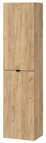 Cersanit S598-049-DSM - Dulap de baie suspendat MALIKA 160x40 cm, stejar