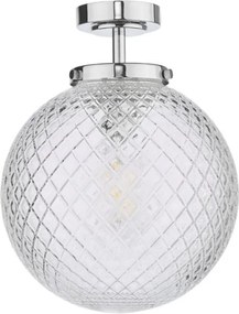 Där Lighting WAY0150 - Plafonieră pentru baie WAYNE 1xE27/40W/230V crom