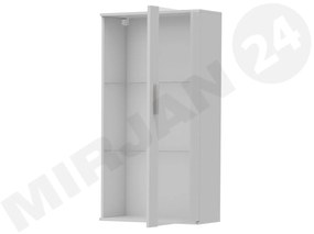 Vitrină Belario B2 (Negru + Negru lucios ) (iluminat LED Alb). 1058607