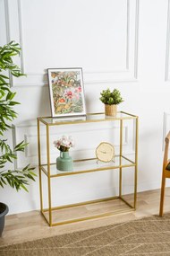 Masă decorativă Berra Gold