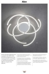 Plafonieră LED dimabilă Redo 01-2748 ALIEN LED/75W/230V 3000K alb