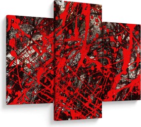 Tablou - Abstracție expresivă (90x60 cm)