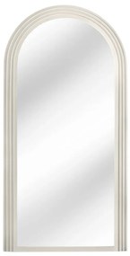 Oglinda de perete decorativa Art Deco 160cm, alb