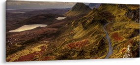 Tablou cu munții din Scoția (120x50 cm)