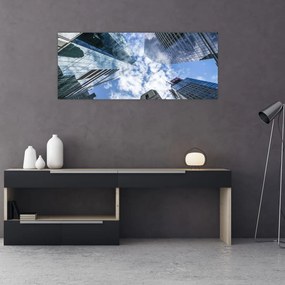 Tablou cu zgârie-norii (120x50 cm), în 40 de alte dimensiuni noi