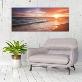 Tablou - Apus de soare în Thailanda (120x50 cm)