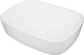Lavoar pe blat alb Fluminia Pallas 50 cm
