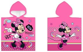Disney Minnie BFF poncho prosop de plajă 50x100 cm