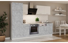 Dulap Tanith 270 cm (bellato gri + alb). 1065876