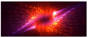 Tabloul modern abstract cu spini (120x50 cm)
