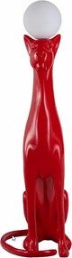 Figurina design decorativ cu iluminat PUMA RED