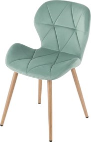 Scaun de masa MANGO VELVET, mentolова