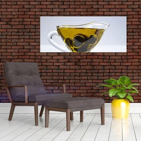 Tablou cu ulie de măsline (120x50 cm)