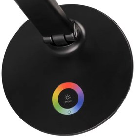 Lampă LED RGBW tactilă dimabilă de masă NEPTUN LED/7W/230V negru