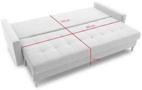 Supermobel Canapea extensibilă AVALON, 215x75x95, kronos 15