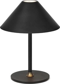 Halo Design 800803 - Lampă de birou reîncărcabilă HYGGE cu intensitate reglabilă, LED 3W/4000 mAh, IP54, negru