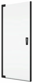 Usa batanta cu profil compensator, negru mat, 80 cm, instalare stanga Ronal Cadura 800 mm, Negru mat, Stanga