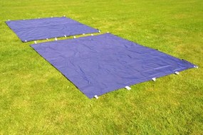 Cort grădină Foarfecă PROFI 3x3m albastru+4 pereți laterali