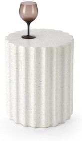 Masuta de cafea Fara alba - H46 cm