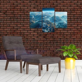 Tablou - Vedere din spațiu (90x60 cm)