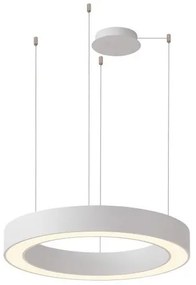 Lustra LED cu telecomanda design circular MARCO 60 CCT WH