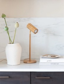 Lampa de masa Eco din Bambus Java GU10, natural