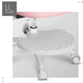 Scaun pentru copii Journey 5 (alb + roz). 1087583