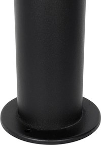 Lampă de stâlp modernă pentru exterior negru 45 cm IP44 - Rox