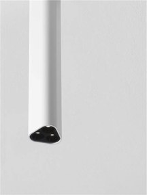 Plafoniera LED tip spot ETHO alb/negru/30,5cm