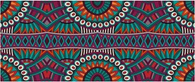 Tablou cu bastracție ornamentală (120x50 cm)