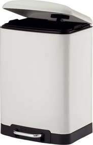 Coș cu pedale Kela DAVINO 12 l, alb