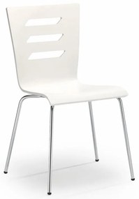 Scaun de dining BALENA, 1 buc., alb