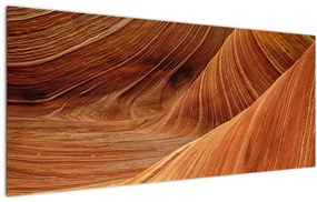 Tablou - Nisip roșu (120x50 cm)