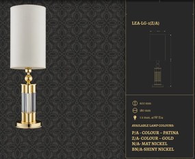 Veioza eleganta design clasic realizat manual Lea