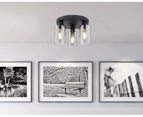 Lustra aplicata design modern HADERA 15465-3D GL