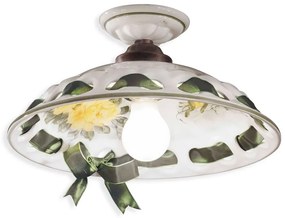 Plafoniera design clasic realizat manual din ceramica NAPOLI