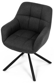 Set de scaune de sufragerie cu mecanism deîntoarcere HC-532 GREY2, 2 buc.