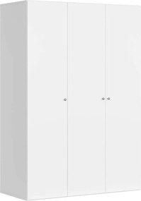 Dulap FLEX, alb, PAL, 150x66x218 cm
