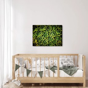 Tablou cu flori de piatră (70x50 cm)