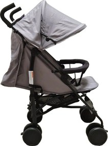 Carucior sport tip umbrela Baby Care™ PRO 818B, Spatar reglabil in 7 trepte, Pozitie somn, Amortizoare, Frana picior, Pliabil, Gri