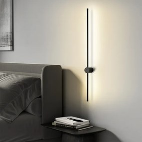 Brilagi - Aplica LED de exterior AURA, 20W, 230V, 4000K, IP54, negru