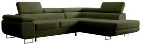 Colțar Stiletto (D) (verde + argintiu). 1099713