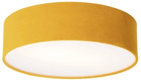 Plafonieră inteligentă ocru 40 cm cu interior auriu, inclusiv WiFi A60 - Drum